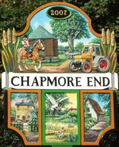 Chapmore End sign details