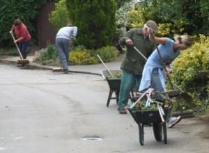 Hard at work